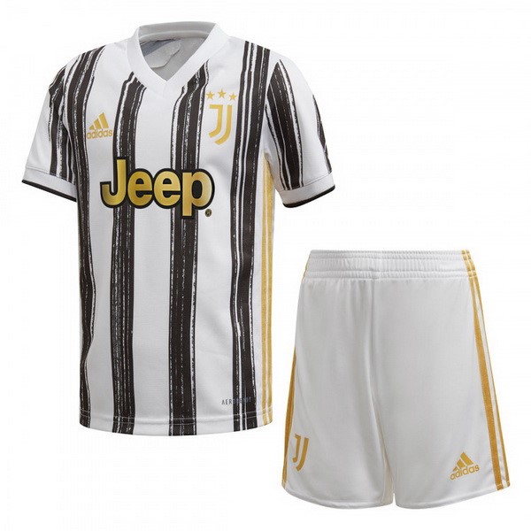 Camiseta Juventus 1ª Niños 2020-2021 Blanco Negro